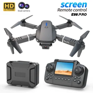 2025 E88 4K Dual Camera Professional GPS FPV Brushless Motor Optical Flow Floating Foldable Quadcopter RC Gift ﻿