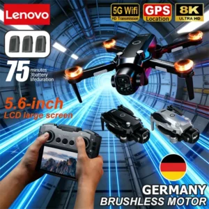 Lenovo V156 MAX Drone 8K Aerial HD Dual Camera Intelligent Obstacle Avoidance Brushless Power GPS Screen Remote Control Drone