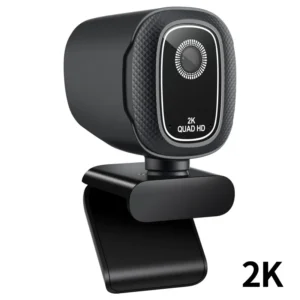 Webcam 4k Streaming Web Camera 1080p 30fps Usb Camera Free Screen Rotation With Dual Ai Noise-cancelling Mic For Tiktok/youtube