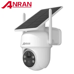 ANRAN Solar Camera 1/2pcs 3/5MP Outdoor 2.4G Wifi Security Camera Battery Cameras Home Surveillance Protection PIR Human Detect