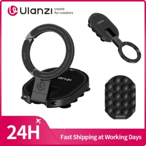 Ulanzi MA39 MagLock Suction Cup Phone Mount Desktop Stand for iPhone 17 16 15 14 with Suction Bottom for Wall Glass