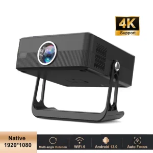 4K Projector K7 Android 13 1080P 300 ANSI Dual Wifi6 BT5.0 Auto Focus Keystone Portable Home Outdoor Cinema Smart Projector