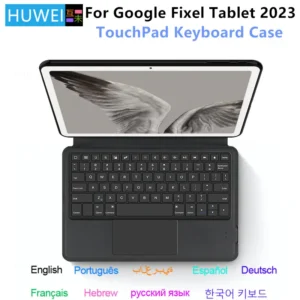 HUWEI Keyboard Case For Google Pixel Tablet 2023 11 inch GTU8P Smart TouchPad Bluetooth Keyboard Cover cases