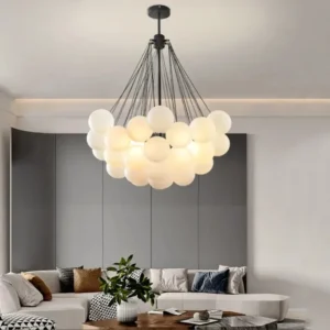 Personalized and creative bedroom,dining room,study room,light luxury chandelier,Nordic restaurant,bubble ball,living room light