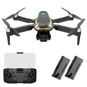 M8 PRO Brushless Motor Drone with 2 Battreys, Intelligent Obstacle Avoidance, Optical Flow,  360-degree rolling, HD Camera