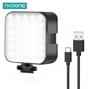 6500K Led Video Light Camera Fill Lights Rechargeable Fill Lamp Portable Photography Lighting for Dji Sony Dslr Canon Cameras