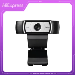 Original Logitech C930c HD 1080P Webcam Zeiss Lens USB Video Camera 4 Time Digital Zoom Upgrade Camera for Computer