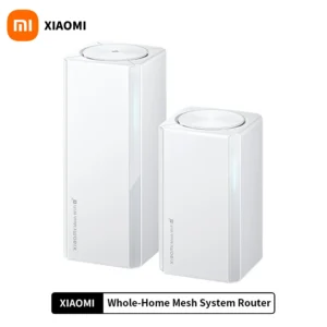 Xiaomi mijia Whole House Dual WIFI6 Qualcomm CPU Bluetooth MESH 160MHZ NFC WPA3 Vpn Use Mesh Repeater External Signal Mi Router
