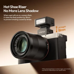 Ulanzi LA10 Mini Flash Trigger TX/RX 2.4GHz 8M Triggering Flash Trigger for Sony Canon Nikon Fujifilm Pentax Olympus