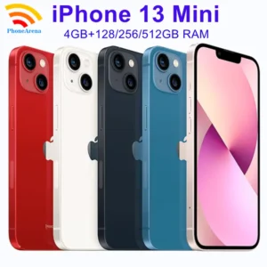 98% New Original iPhone 13 Mini 5G 128GB 256GB ROM 5.4" Super Retina XDR OLED Dual 12MP A15 Face ID Mobile Phone 13mini