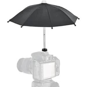 Camera Hot Shoe Umbrella Rain Cover Protector Sun Shade for Sony A7R V A7 IV A7S III II A7C A9 II A6600 A6500 A6400 A6300 Canon