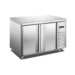 Refrigerator 2 Doors Commercial Hotel Equipment Freezer Refrigeration Equipment Table Under Counter Refrigerator