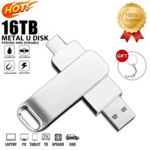 16tb High Speed Usb Transfer 3.2 Flash Drives Metal Pendrive Memory Card Pendrive Flash Disk Memoria Waterproof Stick 1/2/4/8tb