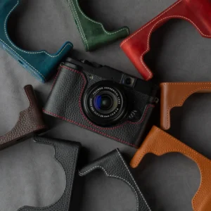 For FUJIFILM X20/X10 Leather Camera Case Protective Case For Camera Genuine Real Leather Cover Protective Case for Camera