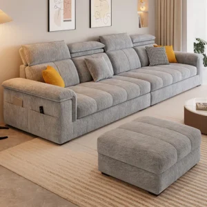 Velvet Living Room Sofas Ottoman Nordic Modern Soft Luxury Sponge Couch Recliner 2025 Hotel Woonkamerbanken Furniture Home