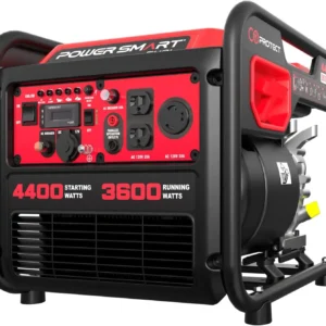 4400W Portable Inverter Generator, Gas Powered with CO Sensor, Quiet for Home Backup and Camping
