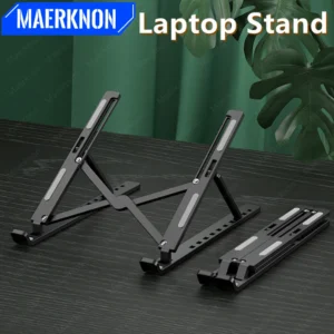 Adjustable Laptop Stand Portable Foldable Notebook Bracket Computer Monitor Holder For Macbook Air iPad Tablets Base Accessories