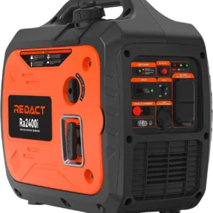 2400W Portable Inverter Generator with Clean Power for Home, Camping, RV & Emergencies | Eco-Mode, CO Protection