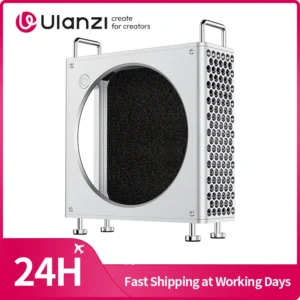 Ulanzi QT01 Aluminum-alloy Case for Mac Mini M4/M4 Pro with Sleek Hollow-out Rear to Rapid Cooling