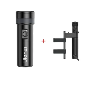 Ulanzi LM01 RGB 10W Photography Flashlight 4-Color Dimming Videography Flash Led Light 7500mAh with 1/4" Screw 20 Gobo Live Vlog