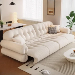 White 2 Seats Electric Sofa Full Size Modern Indoor Lazy Recliner Sofa Living Room Sleeper Relax Divano Moderno Furniture Home