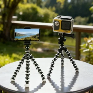 Octopus Tripod Stand Flexible Gorillapod for Phone Mobile Phone Camera Smartphone Dslr Table Desk Mini Tripod with Clip