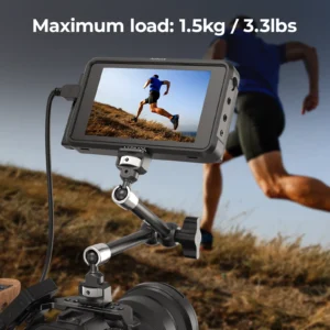 SmallRig 7/11inch Magic Arm Support w 1/4"-20 Screws & Retractable Pins for Monitors Video Lights Smartphones & Action Camera