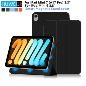 Magnetic Case for iPad Mini A17 Pro Case for iPad Mini 7 8.3 inch Tablet Case Funda For iPad Mini 6 Mini7 Smart Book Cover Folio