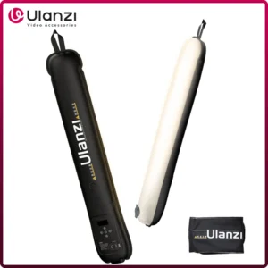 Ulanzi UA12 12W Inflatable TPU Air Tube Light 2700K-6500K Bi-Color Portable Pocket Light Stick Magnetic Mount for Livestreaming