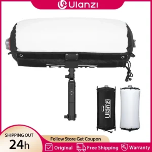 Ulanzi AL60 AL120 68W 136W Inflatable Air Tube Light APP Control LED Light 2700K-6500K Bi-Color Handheld Light for Photography