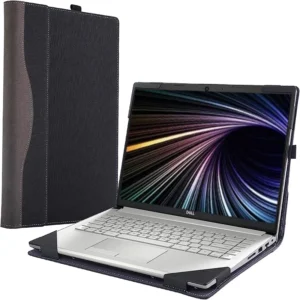 Case Cover For Dell Latitude 5520 5530 5550 5540 5531 15.6 Inch Sleeve PU Leather LaptopSleeve Detachable Notebook Bag Gifts
