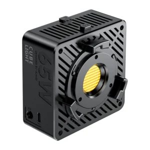 Ulanzi EC65 65W COB Cube Light 13 Light Effects for Vlog Video Production Camera Photography with DC Power Adapter PD Charger