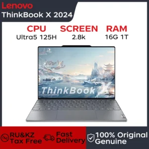 Lenovo Laptop Thinkbook X 2024 AI 13.5“ 2.8K 120Hz Intel Core Ultra5 125H/Ultra 9 185H 16G/32GB 8400MHz RAM PCIE4.0 Notebook PC