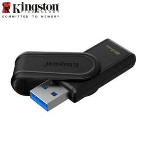 Kingston DataTraveler Exodia S USB Flash Drive 64GB 128GB 256GB 512G USB 3.2 Gen 1 Pen Drive Black DTXS Flash Drive for Computer