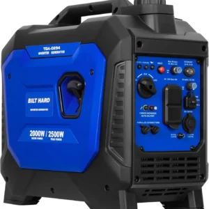 2500W Quiet Inverter Generator with CO Sensor, Parallel Ready, for Camping and Home Use